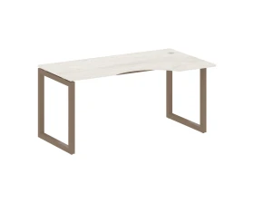 Стол криволинейный правый на О-образном м/к 1600x900x750 Метал Систем Куатро 5x5 / Metal System Quattro 5x5 images