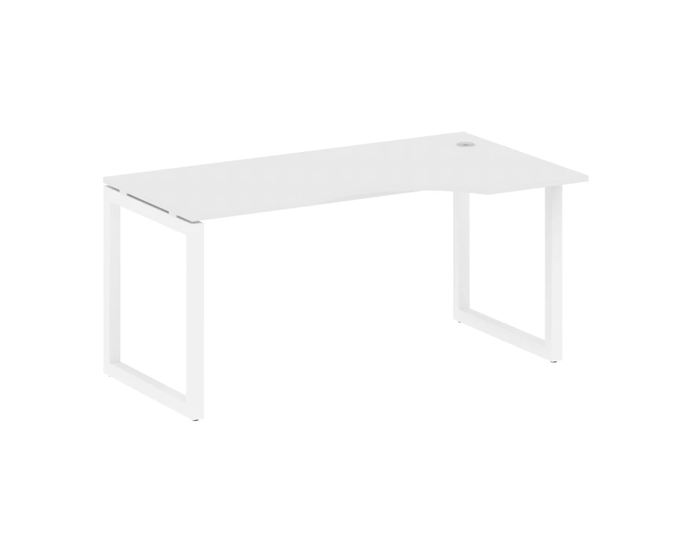 Стол криволинейный правый на О-образном м/к 1600x900x750 Метал Систем Куатро 5x5 / Metal System Quattro 5x5