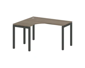 Стол криволинейный правый на П-образном м/к 1400x1200x750 Метал Систем Куатро 5x5 / Metal System Quattro 5x5 images