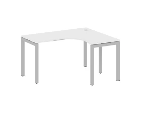 Стол криволинейный правый на П-образном м/к 1400x1200x750 Метал Систем Куатро 5x5 / Metal System Quattro 5x5 images