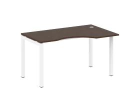 Стол криволинейный правый на П-образном м/к 1400x900x750 Метал Систем Куатро 5x5 / Metal System Quattro 5x5 images