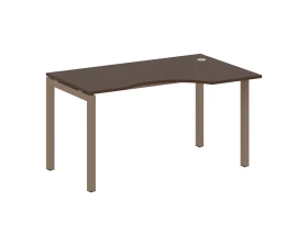 Стол криволинейный правый на П-образном м/к 1400x900x750 Метал Систем Куатро 5x5 / Metal System Quattro 5x5 images