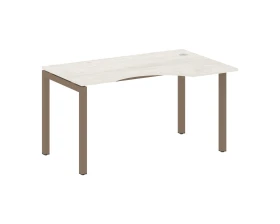 Стол криволинейный правый на П-образном м/к 1400x900x750 Метал Систем Куатро 5x5 / Metal System Quattro 5x5 images