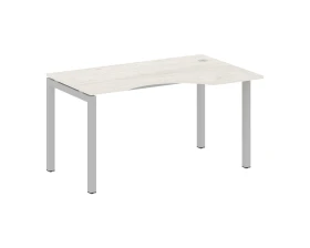 Стол криволинейный правый на П-образном м/к 1400x900x750 Метал Систем Куатро 5x5 / Metal System Quattro 5x5 images