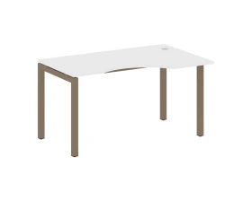 Стол криволинейный правый на П-образном м/к 1400x900x750 Метал Систем Куатро 5x5 / Metal System Quattro 5x5 images