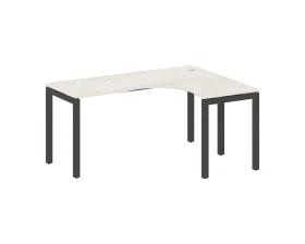 Стол криволинейный правый на П-образном м/к 1600x1200x750 Метал Систем Куатро 5x5 / Metal System Quattro 5x5 images
