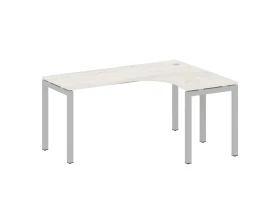 Стол криволинейный правый на П-образном м/к 1600x1200x750 Метал Систем Куатро 5x5 / Metal System Quattro 5x5 images