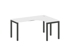 Стол криволинейный правый на П-образном м/к 1600x1200x750 Метал Систем Куатро 5x5 / Metal System Quattro 5x5 images