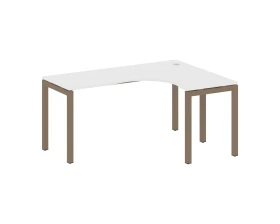 Стол криволинейный правый на П-образном м/к 1600x1200x750 Метал Систем Куатро 5x5 / Metal System Quattro 5x5 images