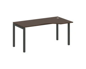 Стол криволинейный правый на П-образном м/к 1600x900x750 Метал Систем Куатро 5x5 / Metal System Quattro 5x5 images