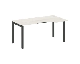 Стол криволинейный правый на П-образном м/к 1600x900x750 Метал Систем Куатро 5x5 / Metal System Quattro 5x5 images