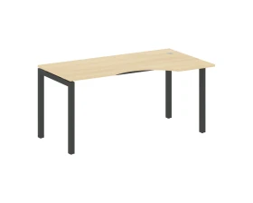 Стол криволинейный правый на П-образном м/к 1600x900x750 Метал Систем Куатро 5x5 / Metal System Quattro 5x5 images