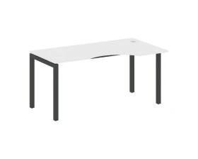 Стол криволинейный правый на П-образном м/к 1600x900x750 Метал Систем Куатро 5x5 / Metal System Quattro 5x5 images