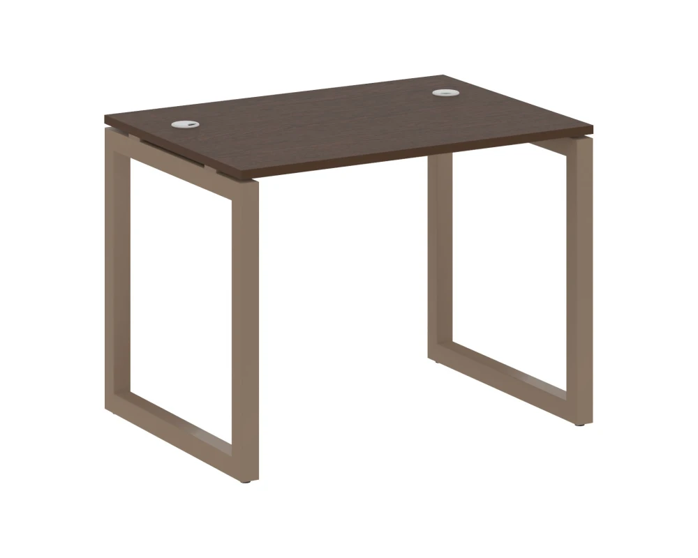 Стол письменный на О-образном м/к 1000x720x750 Метал Систем Куатро 5x5 / Metal System Quattro 5x5