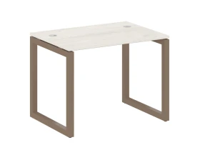 Стол письменный на О-образном м/к 1000x720x750 Метал Систем Куатро 5x5 / Metal System Quattro 5x5 images