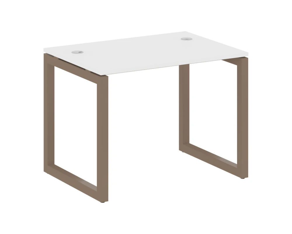 Стол письменный на О-образном м/к 1000x720x750 Метал Систем Куатро 5x5 / Metal System Quattro 5x5