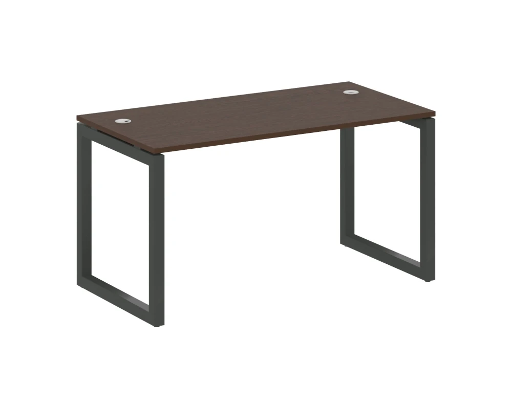 Стол письменный на О-образном м/к 1400x720x750 Метал Систем Куатро 5x5 / Metal System Quattro 5x5