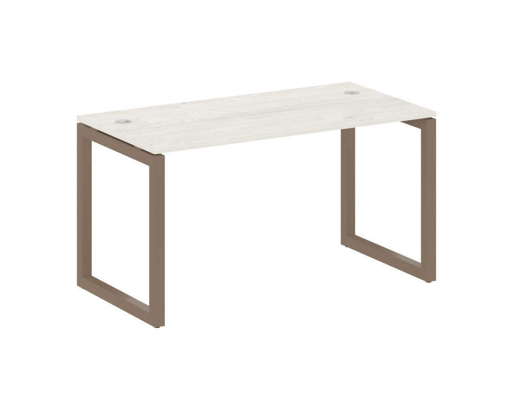 Стол письменный на О-образном м/к 1400x720x750 Метал Систем Куатро 5x5 / Metal System Quattro 5x5