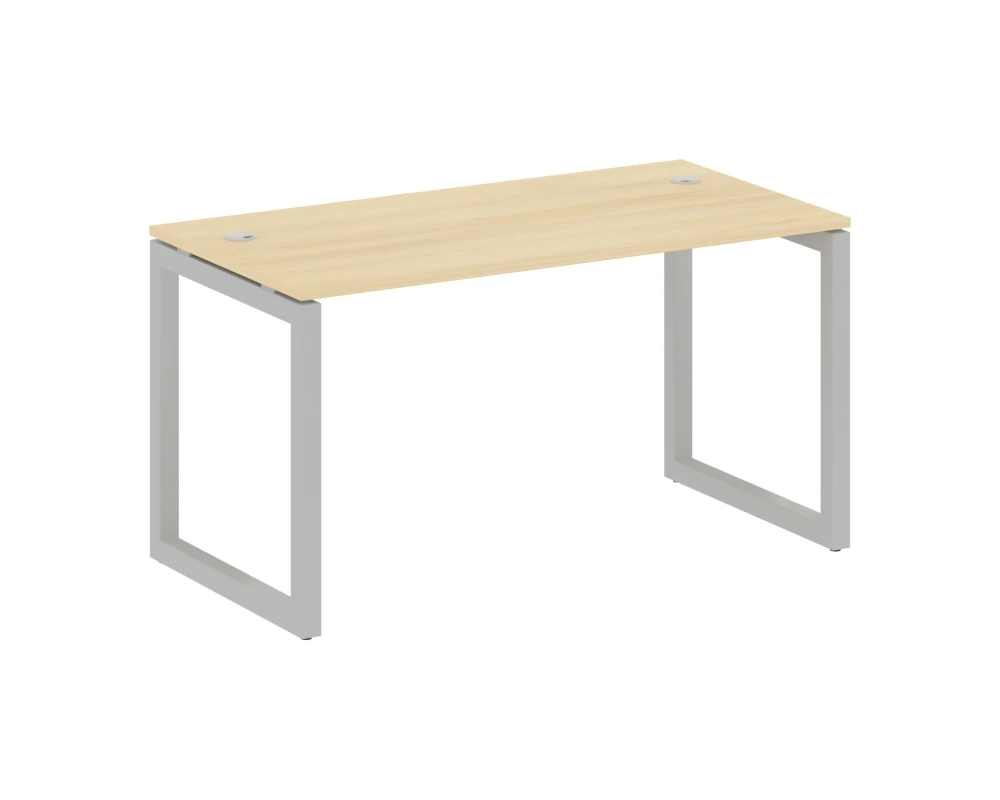 Стол письменный на О-образном м/к 1400x720x750 Метал Систем Куатро 5x5 / Metal System Quattro 5x5