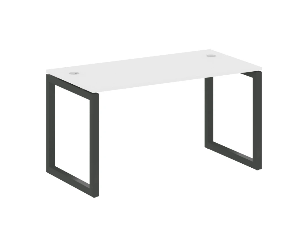 Стол письменный на О-образном м/к 1400x720x750 Метал Систем Куатро 5x5 / Metal System Quattro 5x5