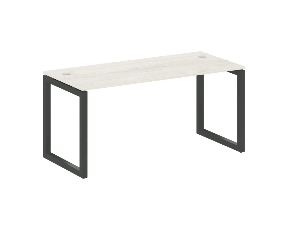 Стол письменный на О-образном м/к 1600x720x750 Метал Систем Куатро 5x5 / Metal System Quattro 5x5