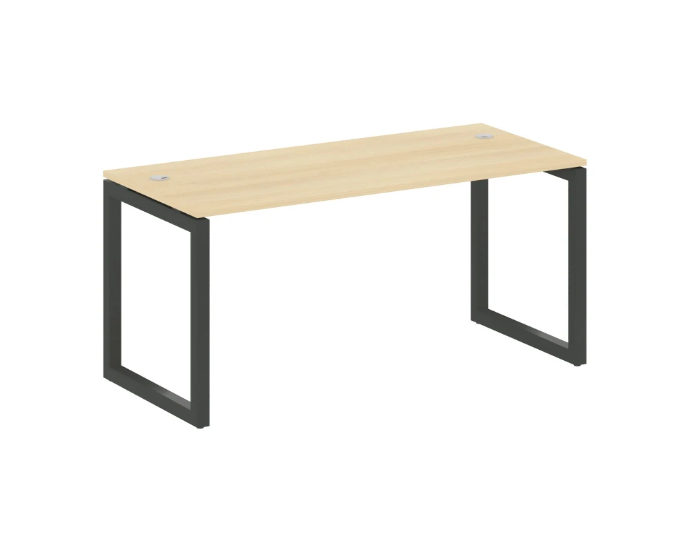 Стол письменный на О-образном м/к 1600x720x750 Метал Систем Куатро 5x5 / Metal System Quattro 5x5