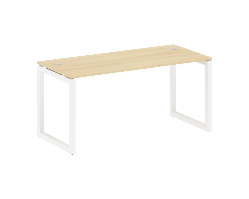 Стол письменный на О-образном м/к 1600x720x750 Метал Систем Куатро 5x5 / Metal System Quattro 5x5