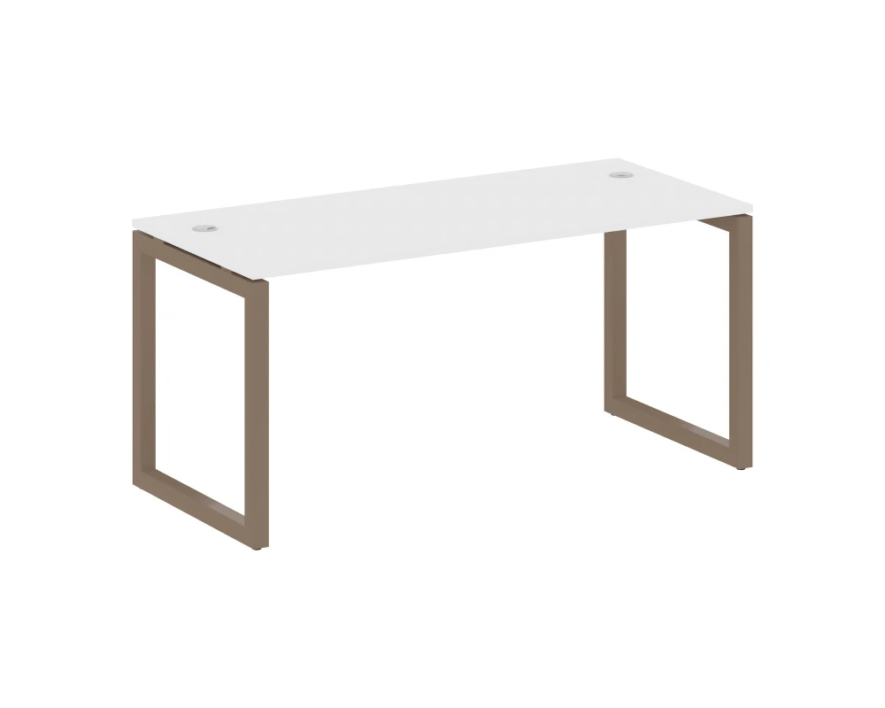 Стол письменный на О-образном м/к 1600x720x750 Метал Систем Куатро 5x5 / Metal System Quattro 5x5