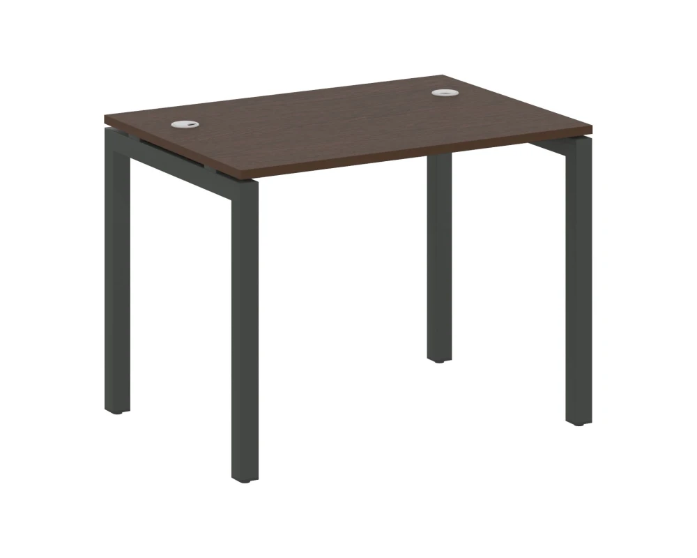 Стол письменный на П-образном м/к 1000x720x750 Метал Систем Куатро 5x5 / Metal System Quattro 5x5