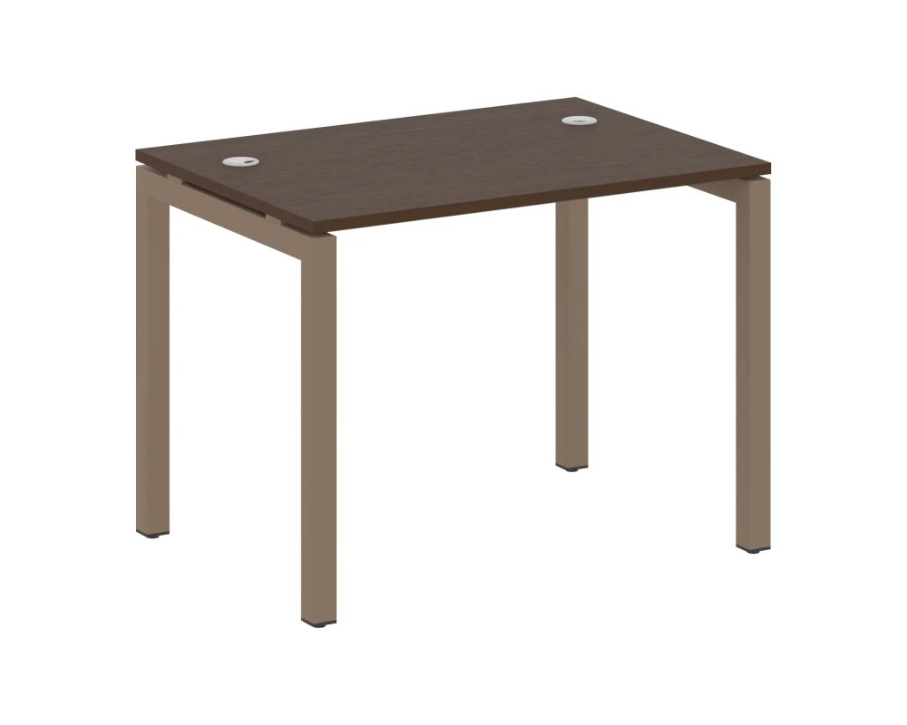 Стол письменный на П-образном м/к 1000x720x750 Метал Систем Куатро 5x5 / Metal System Quattro 5x5