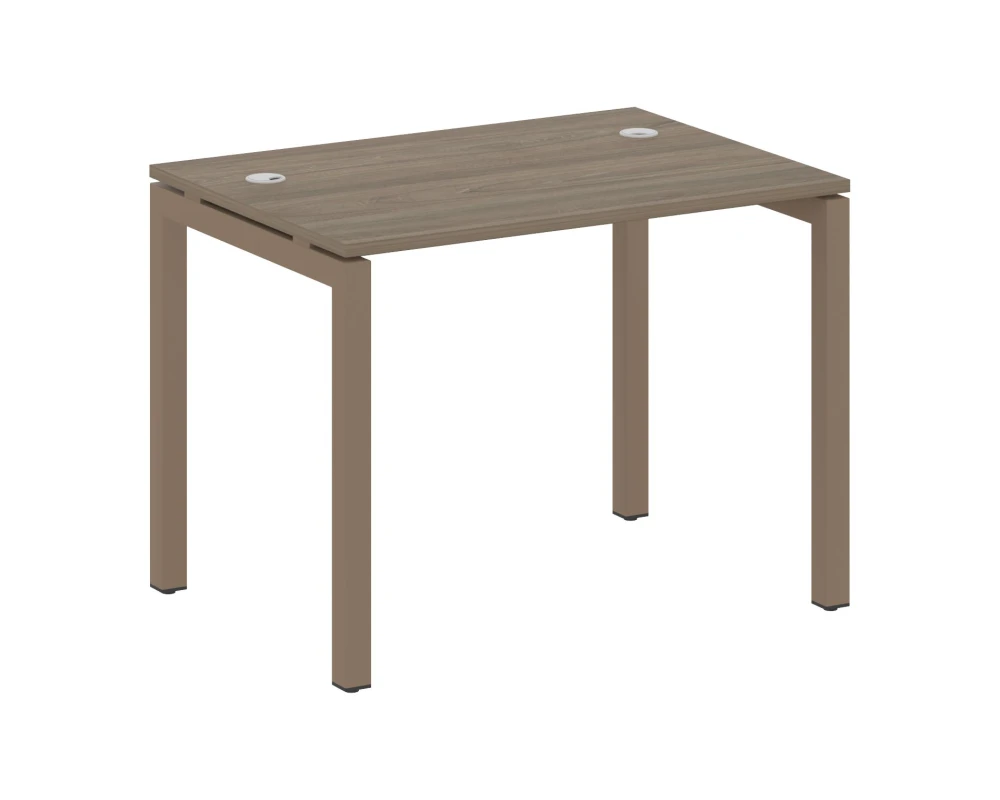 Стол письменный на П-образном м/к 1000x720x750 Метал Систем Куатро 5x5 / Metal System Quattro 5x5