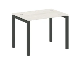 Стол письменный на П-образном м/к 1000x720x750 Метал Систем Куатро 5x5 / Metal System Quattro 5x5 images