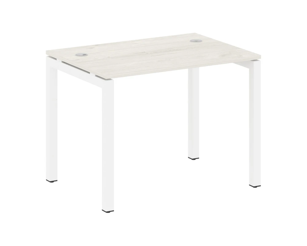 Стол письменный на П-образном м/к 1000x720x750 Метал Систем Куатро 5x5 / Metal System Quattro 5x5