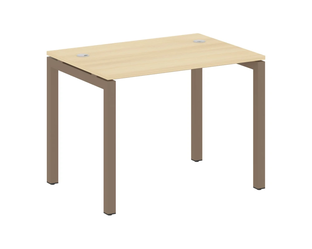 Стол письменный на П-образном м/к 1000x720x750 Метал Систем Куатро 5x5 / Metal System Quattro 5x5