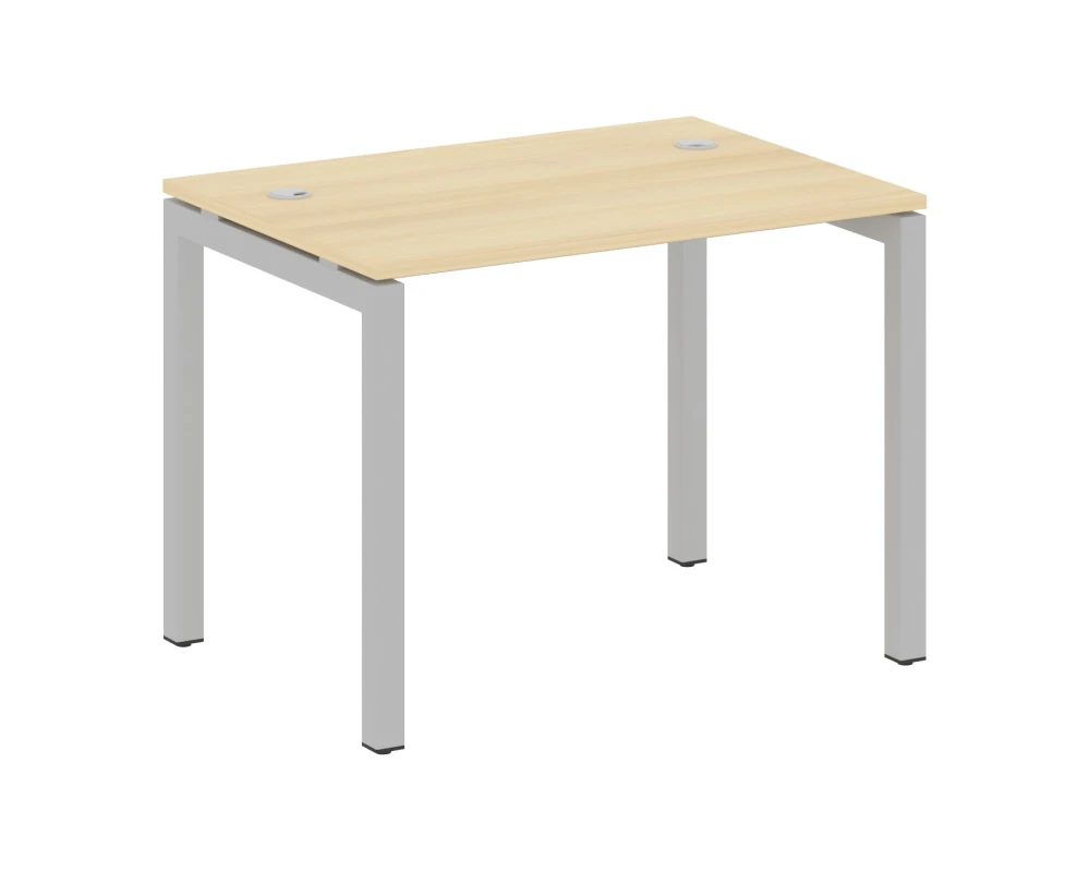 Стол письменный на П-образном м/к 1000x720x750 Метал Систем Куатро 5x5 / Metal System Quattro 5x5