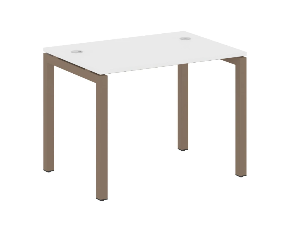 Стол письменный на П-образном м/к 1000x720x750 Метал Систем Куатро 5x5 / Metal System Quattro 5x5