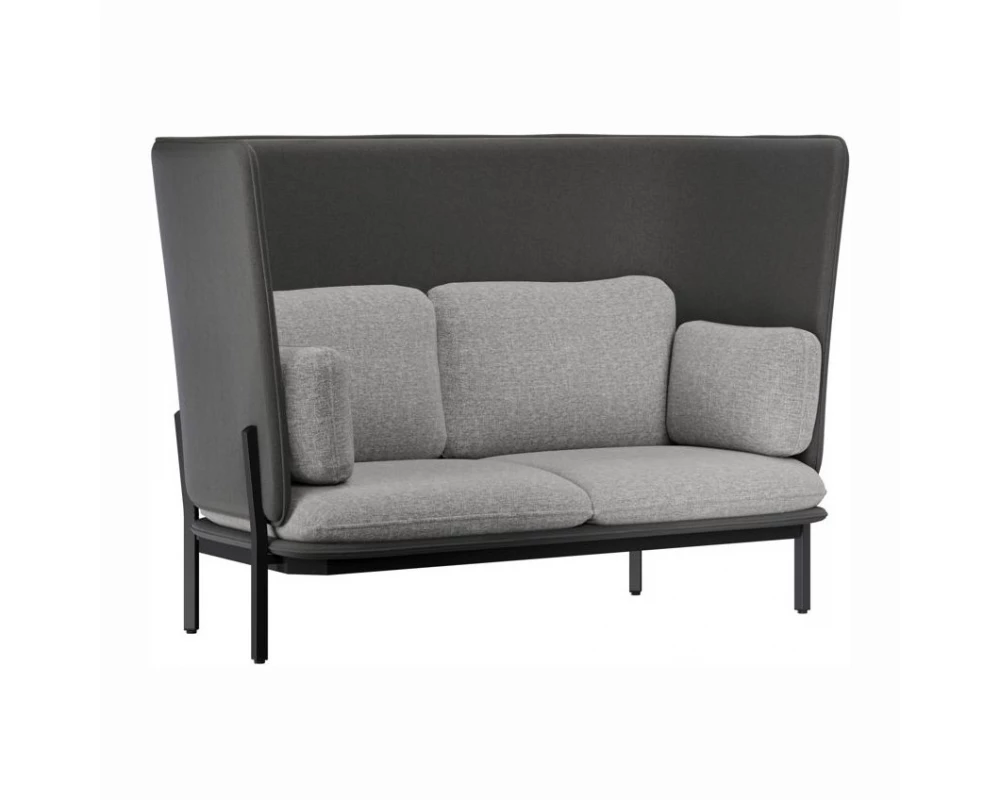 Диван двухместный с высокой спинкой Стато / Stato