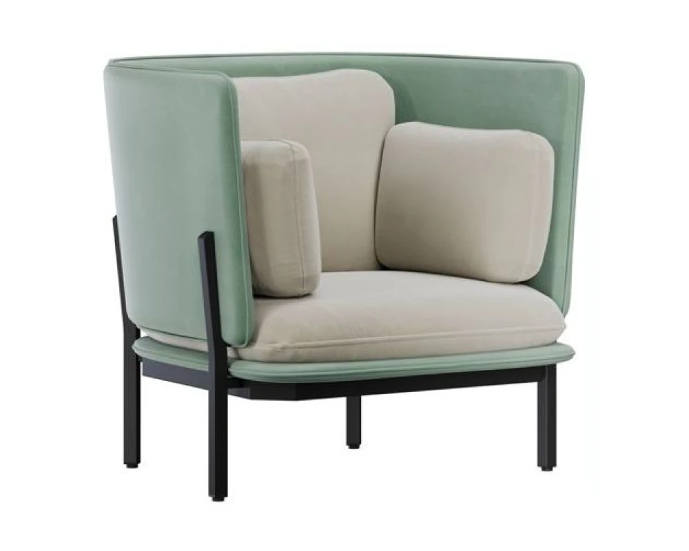 Диван одноместный с низкой спинкой Стато / Stato