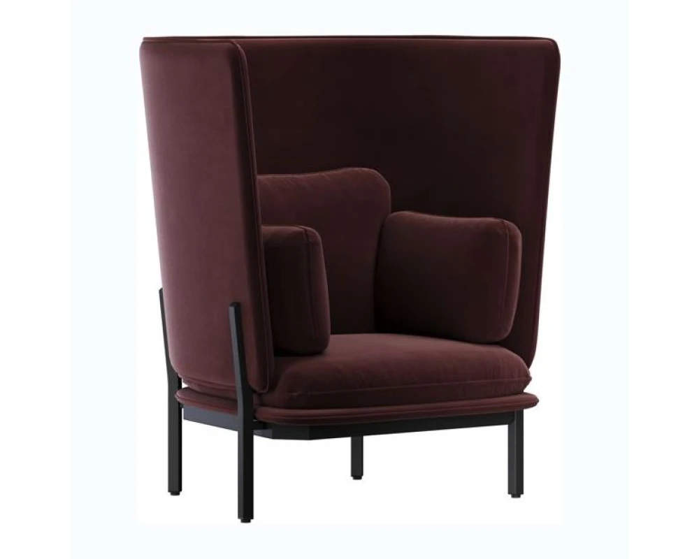 Диван одноместный с высокой спинкой Стато / Stato