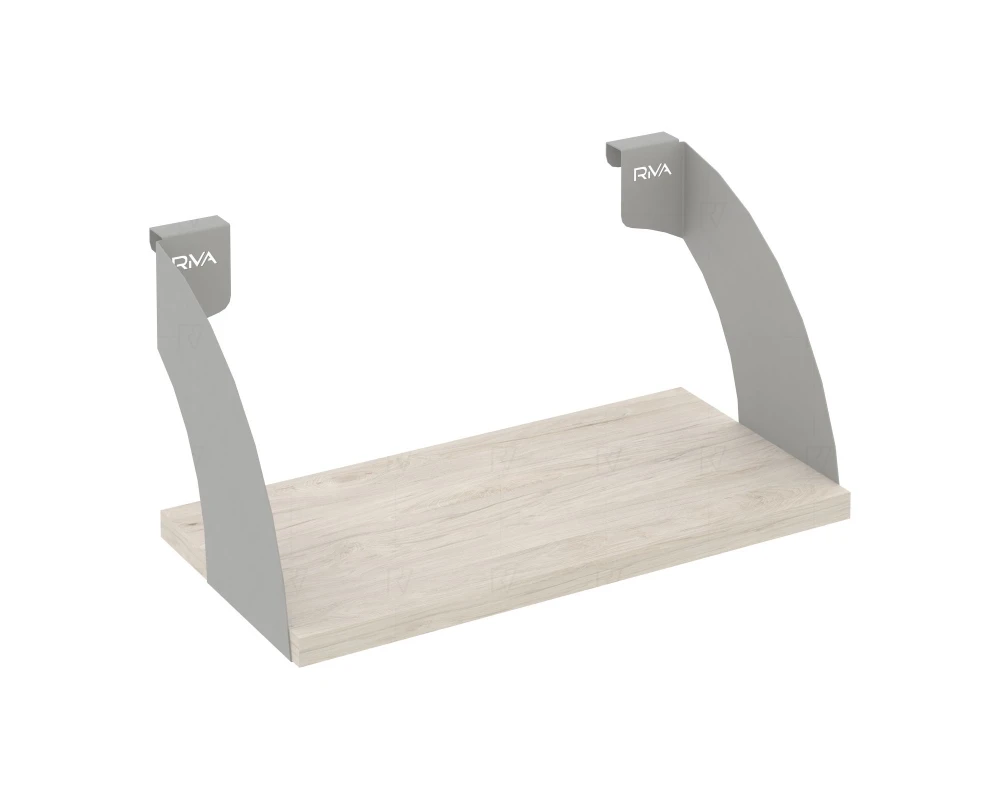 Навесные полки (кронштейны, ЛДСП полка 400мм) 400x220x200 Рива / Riva