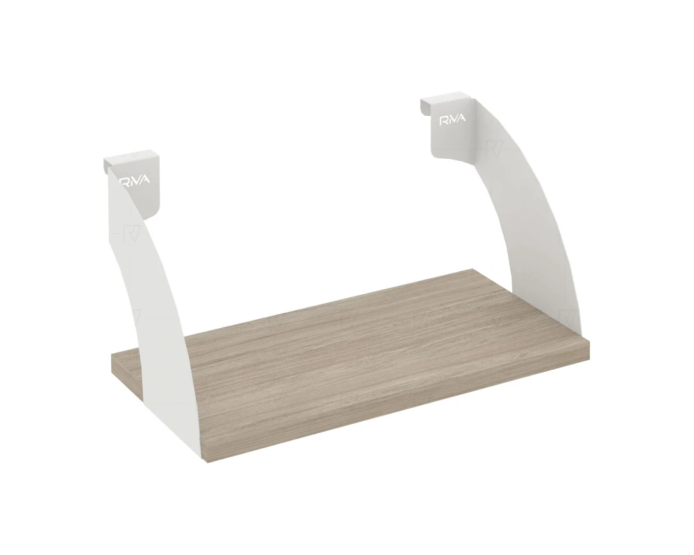 Навесные полки (кронштейны, ЛДСП полка 400мм) 400x220x200 Рива / Riva