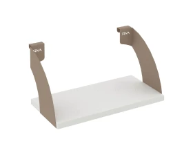 Навесные полки (кронштейны, ЛДСП полка 400мм) 400x220x200 Рива / Riva images