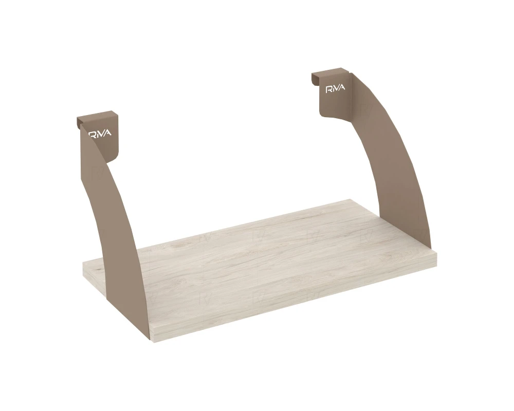 Навесные полки (кронштейны, ЛДСП полка 400мм) 400x220x200 Рива / Riva