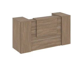 Ресепшн K-10 2244x766x1187 Оникс / Onix images