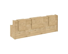 Ресепшн K-15 3390x766x1187 Оникс / Onix images