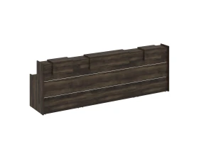 Ресепшн K-17 3590x766x1187 Оникс / Onix images