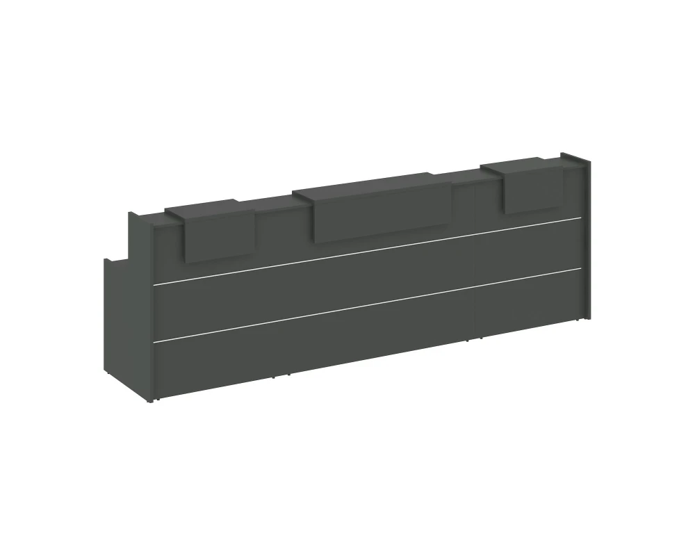 Ресепшн K-17 3590x766x1187 Оникс / Onix