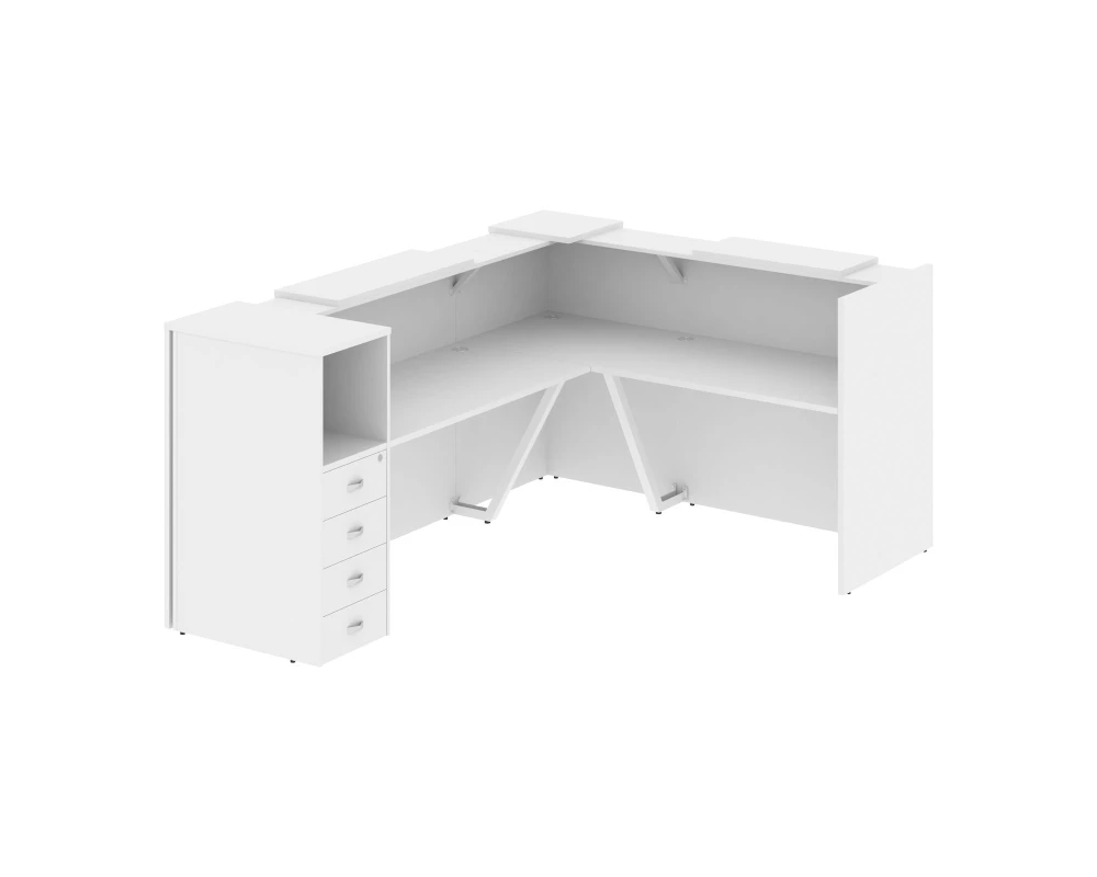 Ресепшн K-27 1968x2573x1187 Оникс / Onix