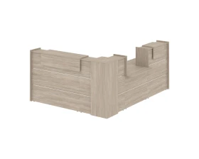 Ресепшн K-31 3201x2773x1187 Оникс / Onix images