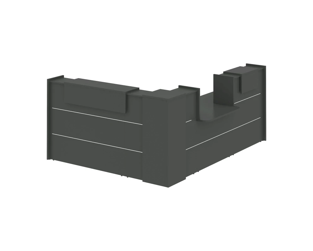 Ресепшн K-31 3201x2773x1187 Оникс / Onix